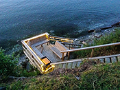 stairs to beach